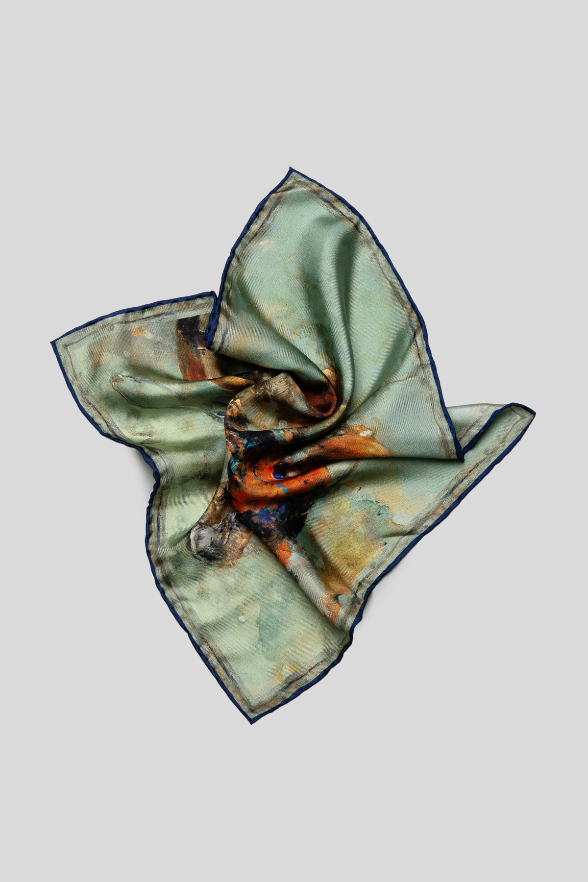 Apaszka „Huśtawka” Halina Tymusz 65cm x 65cm